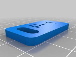 p1 organización personalizado 3d print model - Mito3D
