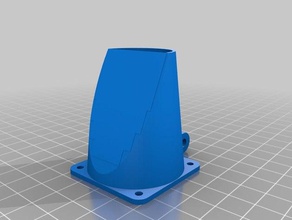 40mm taşıma fan monte edin 3d yazıcı aksesuarlar 4 mm 3d print model - Mito3D