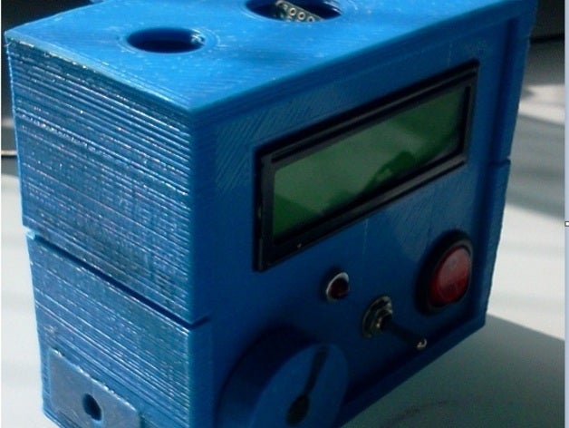 circuito eletrônico do gabinete lcd da janela eletrônica 3D print model - Mito3D
