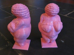 la vénus de willendorf d'autres l'art artefact fertilité scan sculpture 3d print model - Mito3D
