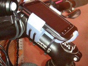bike phone holder sport outdoors 3d print model - Mito3D