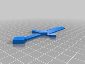 espada a arte personalizado 3d print model - Mito3D