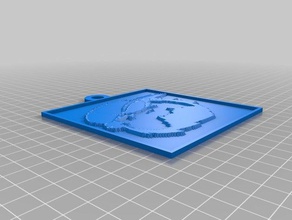 jontron 2d art customized 3d print model - Mito3D