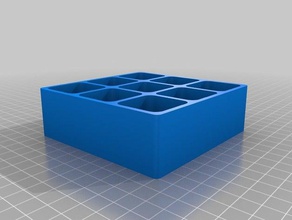 round organizer 30x30mm containers customized 3d print model - Mito3D