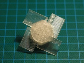 papier moulin à vent 4 ailes hub d'autres chose un jour jouet 3d print model - Mito3D