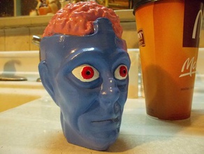 dr evil captain action bustpuppet head toy game accessories 3d print model - Mito3D