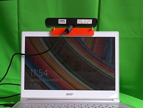 carmine 108109 mount laptop araçlar 3d tarayıcı primesense 3d print model - Mito3D
