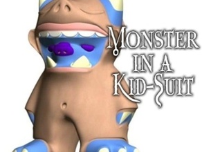 mascota monstruo chico de la demanda otros 3d Artista mag cosplay el traje destacados modelo juguete 3d print model - Mito3D