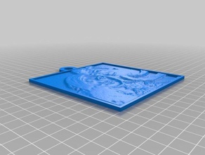 my customized lithopane clo demo 1 2d art 3d print model - Mito3D