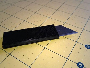 piccolo manico di coltello stanley tipo lame parti 3d print model - Mito3D
