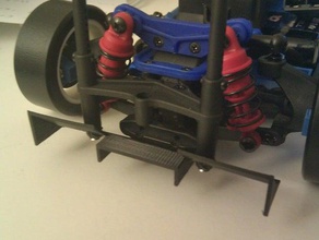 latrax arka difüzör rc araç ralli traxxas 3d print model - Mito3D