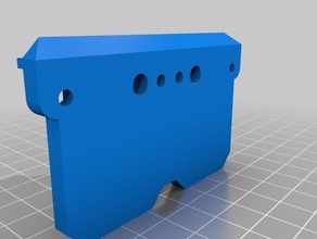 suporte duplo placa bowden extrusora 3d a impressora extrusoras 3d print model - Mito3D