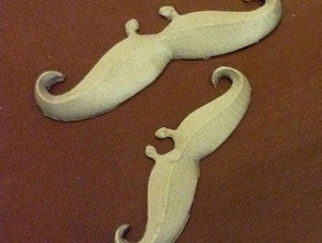 moustaches movember accessories 3d print model - Mito3D