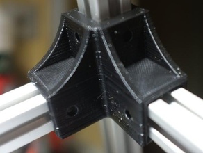 extrusão de três vias conector 3d a impressora acessórios 3d print model - Mito3D
