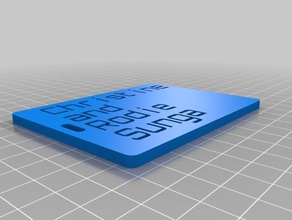Bagaj etiketi christine organizasyon özelleştirilmiş 3d print model - Mito3D