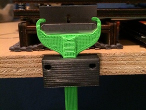 razor scraper holder tool holders boxes bed blade ez-snap handle mount wall 3d print model - Mito3D