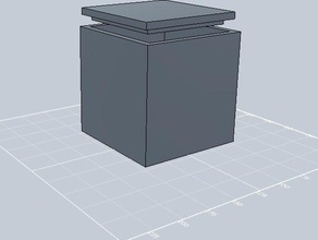 coperchio della scatola i contenitori accessori art electonics divertente gadget ingranaggi iphone stand di archiviazione tag strumenti vaso 3d print model - Mito3D