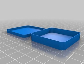 45 08 kutusu yuvarlak kaplar özelleştirilmiş 3d print model - Mito3D