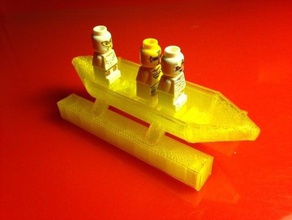 cgr pontoon boat toys games 3d print model - Mito3D