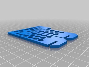 snap zusammen Halterung Teile 3d print model - Mito3D