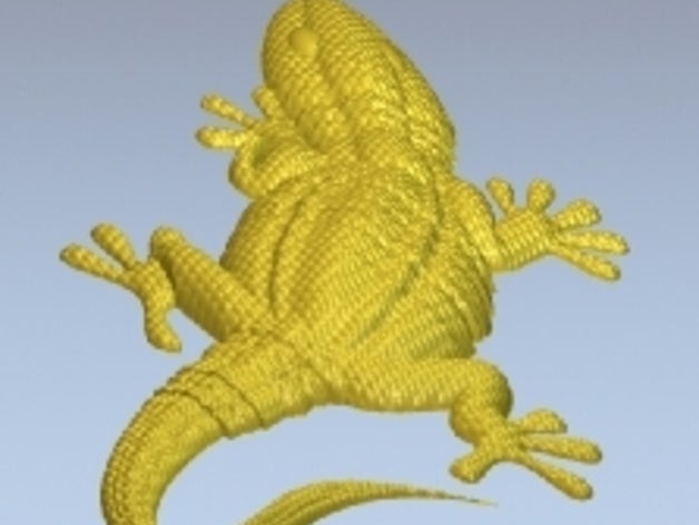 geko heykeller 3D print model - Mito3D