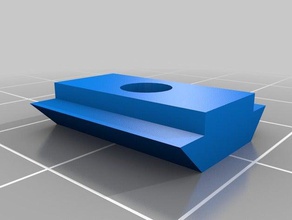 porta porca para perfil 20mm 3d la stampante parti 3d print model - Mito3D