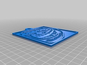 my customized lithopane 2d art 3d print model - Mito3D