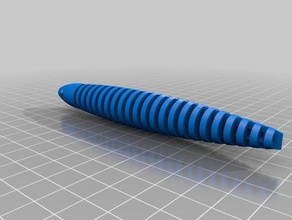 flexibles Stift-Gehäuse Tiere Fisch 3d print model - Mito3D