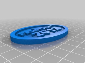 farpoint keychain other convention 3d print model - Mito3D