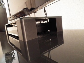 soporte para tv de la tarjeta vertical reemplazo partes 3d print model - Mito3D