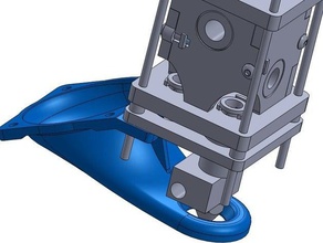 conduits de ventilation ultimaker 3d imprimante pièces refroidisseur pla supportless 3d print model - Mito3D