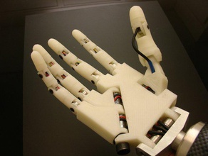 hand robotinmoov in der Robotik 3d-touch bfb gael hairygael myrobotlab printbot Prothetik 3d print model - Mito3D