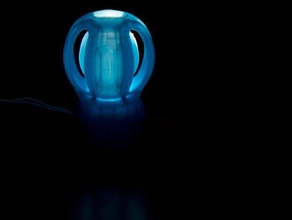 tourou lamba ev sanat sanatsal led ışık aydınlatma ruh ışığı gecelambası Gece Işığı süs süsler pett heykel t-glase masa lambası taulman çay tealight tglase 3d print model - Mito3D