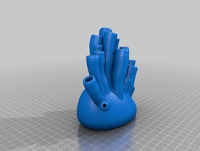 sponge model bud vase decor 3d print model - Mito3D