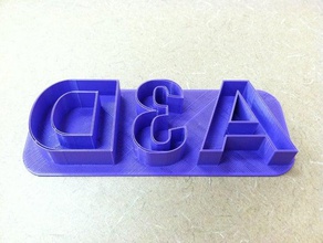 a3d cortador de cookie a cozinha jantar alquimia laboratórios 3d print model - Mito3D