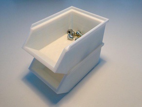 stackable box containers 3d print model - Mito3D