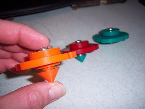 prestazioni di punta bbblade altri 3d beyblade cono kid sketchup spinning top giocattolo 3d print model - Mito3D