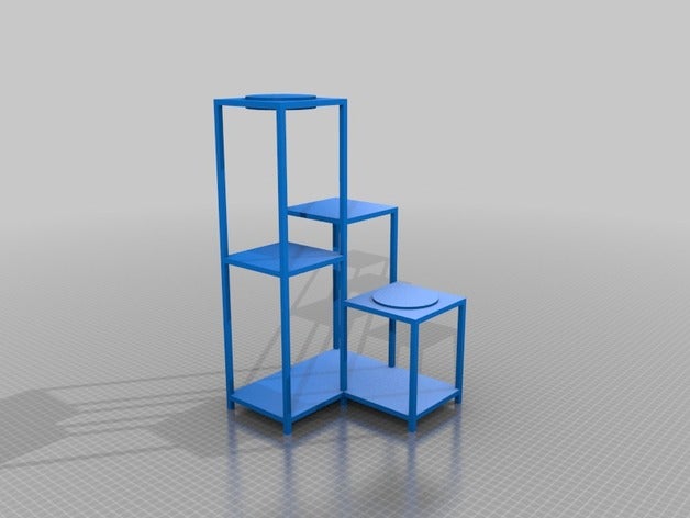 3-tier-Gebräu stehen diy 3D print model - Mito3D