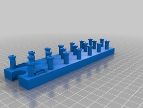 aktualisiert Gummi-band loom Kunst tools loom-bands rainbow 3d print model - Mito3D