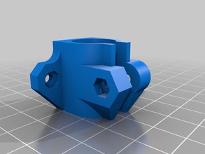 slim lm8uu holder- side print version other bearing mendel prusa 3d print model - Mito3D