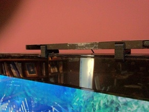 wii sensor bar tv mount panasonic st30 plasma other household television video game 3d print model - Mito3D