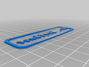 scribnerds tag i segni loghi personalizzato 3d print model - Mito3D
