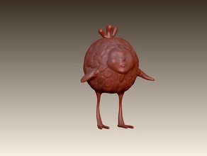 chicken boy other 3d 3dartistmag artist mag monster pet toy 3d print model - Mito3D