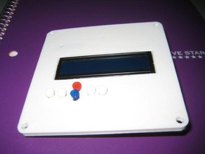 lcd escudo de la placa cara electrónica 3d print model - Mito3D
