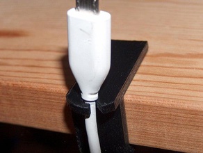 ikea ivar shelf cable clip other 3d print model - Mito3D