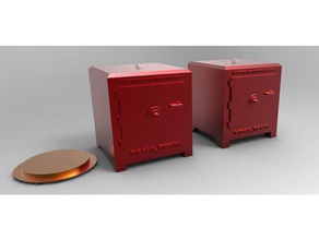piggy bank coin - Spielzeug Spiele 3d box container Halter Kinder test 3d print model - Mito3D
