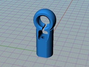 ball socket joint linkage end hobby mep-002a mep-003a 3d print model - Mito3D
