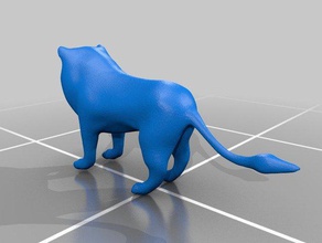 aslan hayvanlar oyun thrones var lannister aslanlar 3d print model - Mito3D