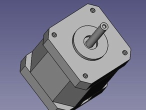 motor de passo 3d impressão 3d print model - Mito3D