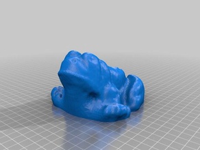 frog forging scans replicas makerbotdigitizer 3d print model - Mito3D